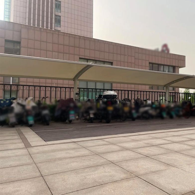 徐州膜结构电动车棚